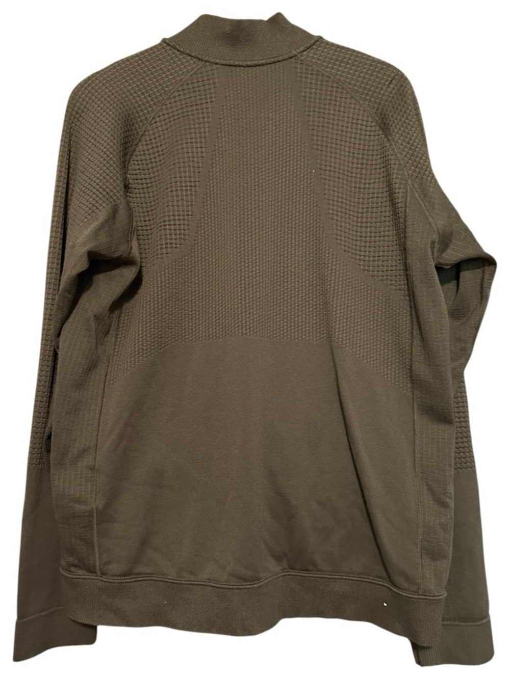 Lululemon Men’s Size XL Olive Green Engineered Warmth Full Zip Activewear Jacket - Picture 3 of 8